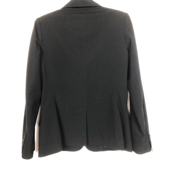 The Limited Size 8 Blazer Womens Two Button Black Suit Jacket Blazer - Picture 6 of 6